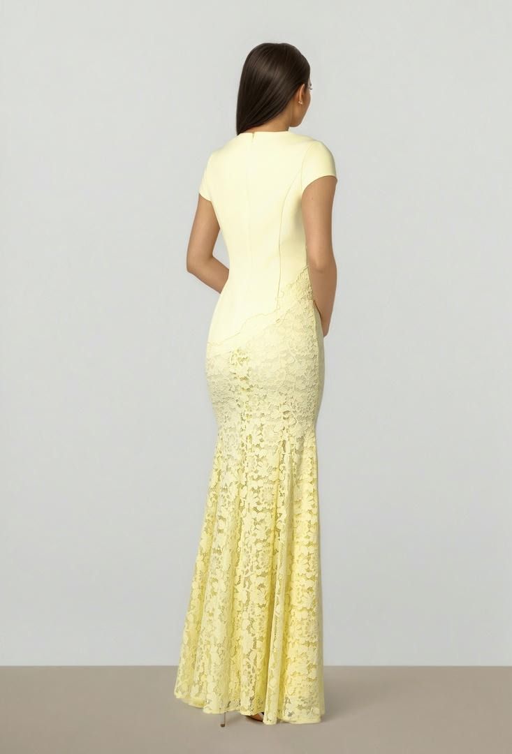 Lace Hem Dress