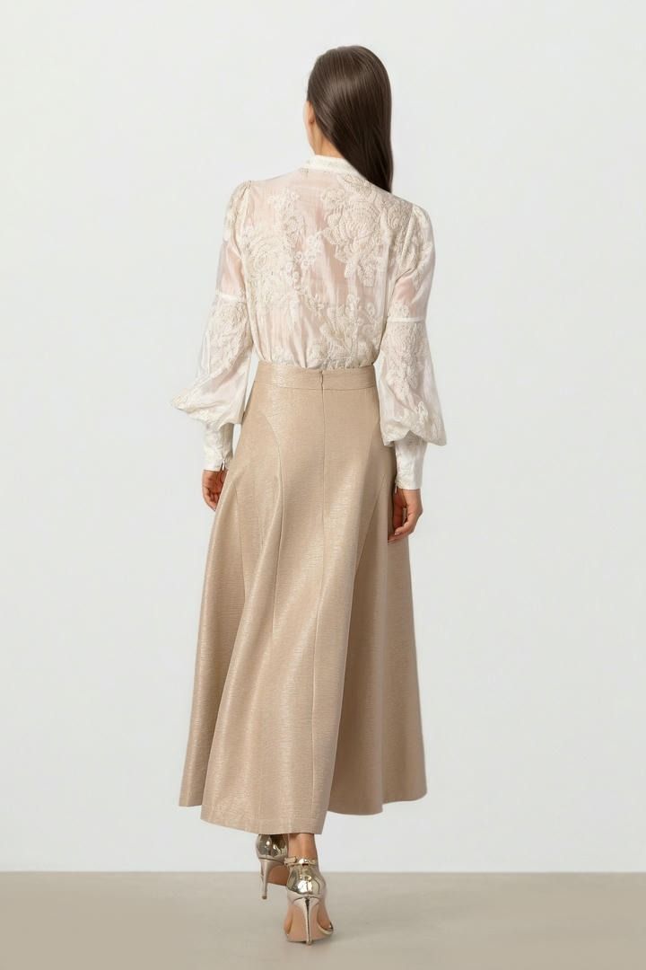 Puff Lace Top