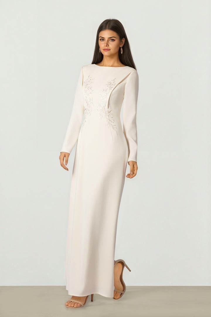 Cape Column Dress