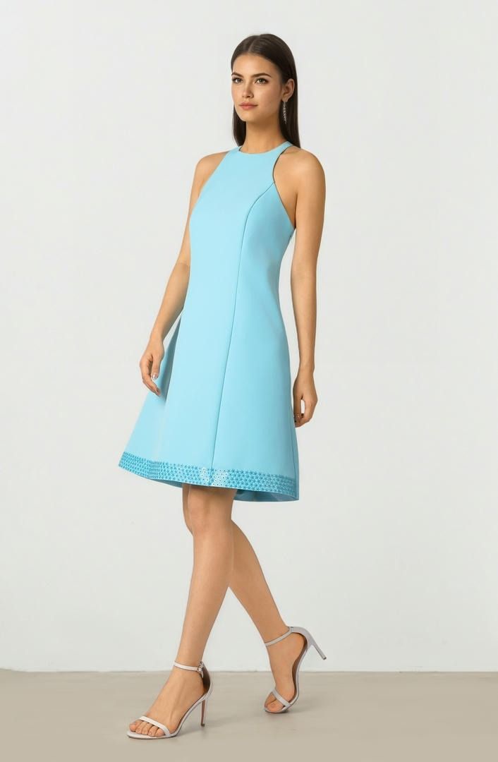 EMBELLISHED MINI DRESS