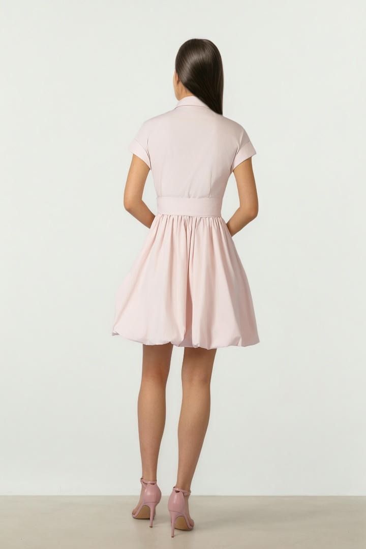 Belted Shirt Dress