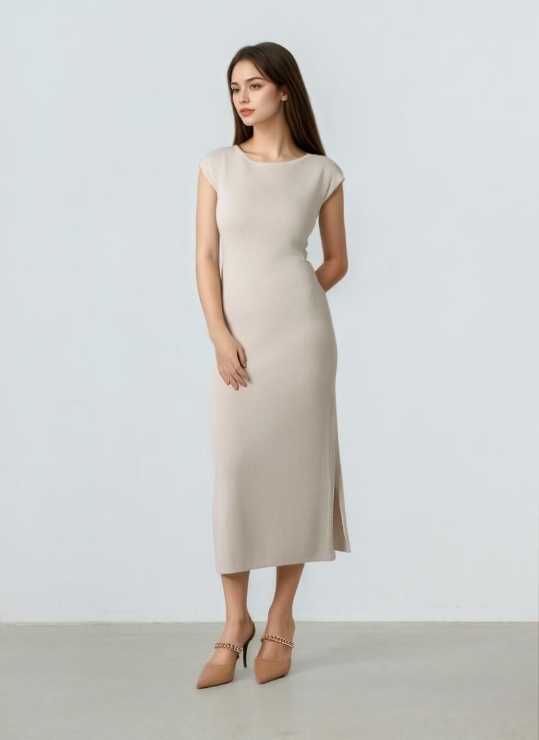 Fitted Knit Dress