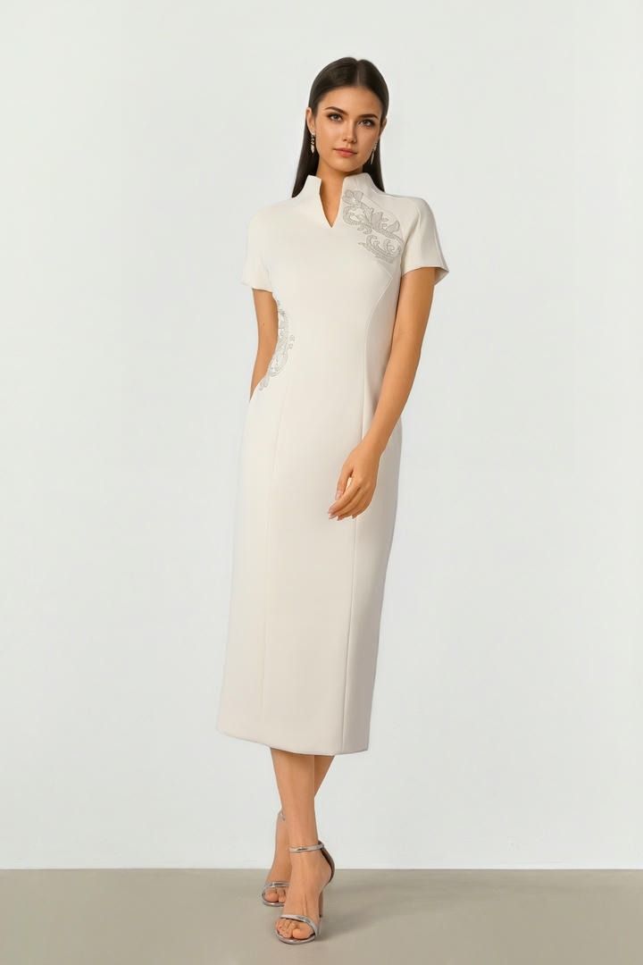 Fitted Neoprene Dress