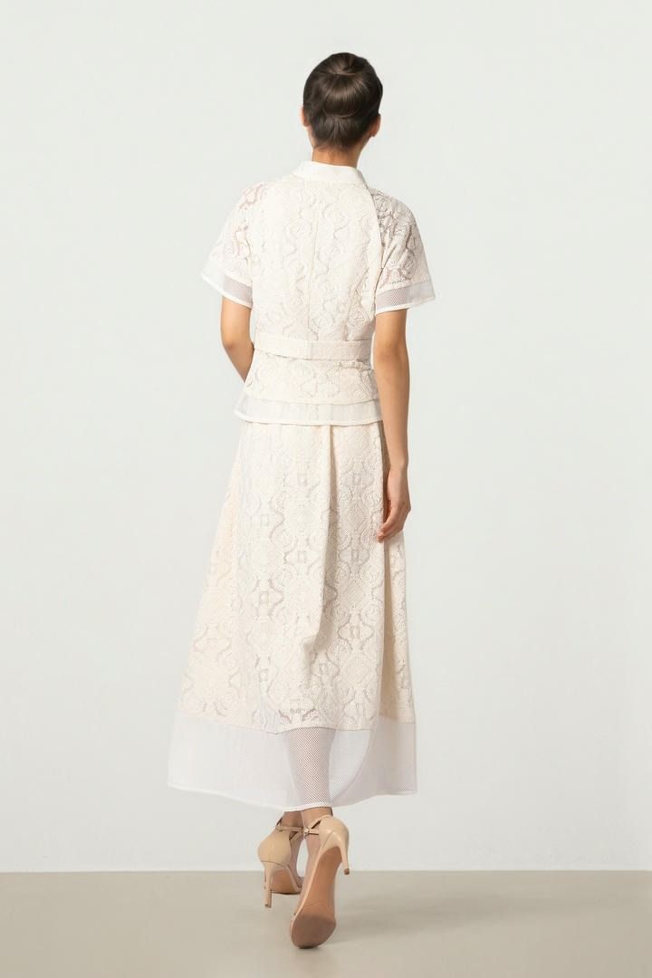 Lace A-Line Skirt