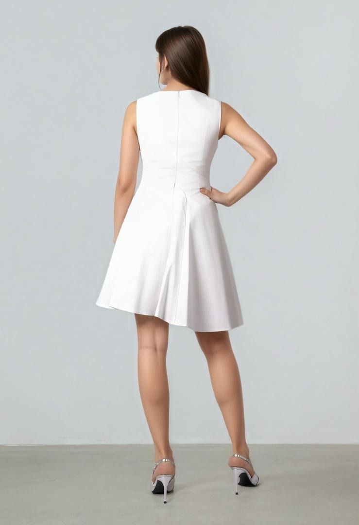 asymmetrical Hem Dress