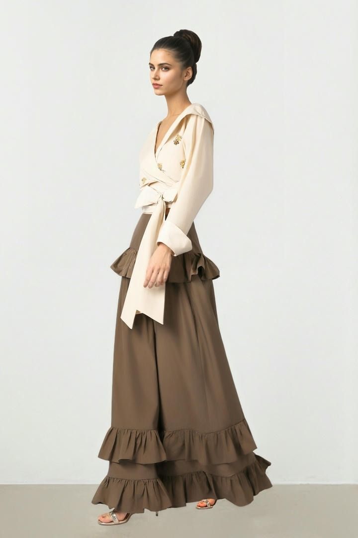 Soft Tie Blouse