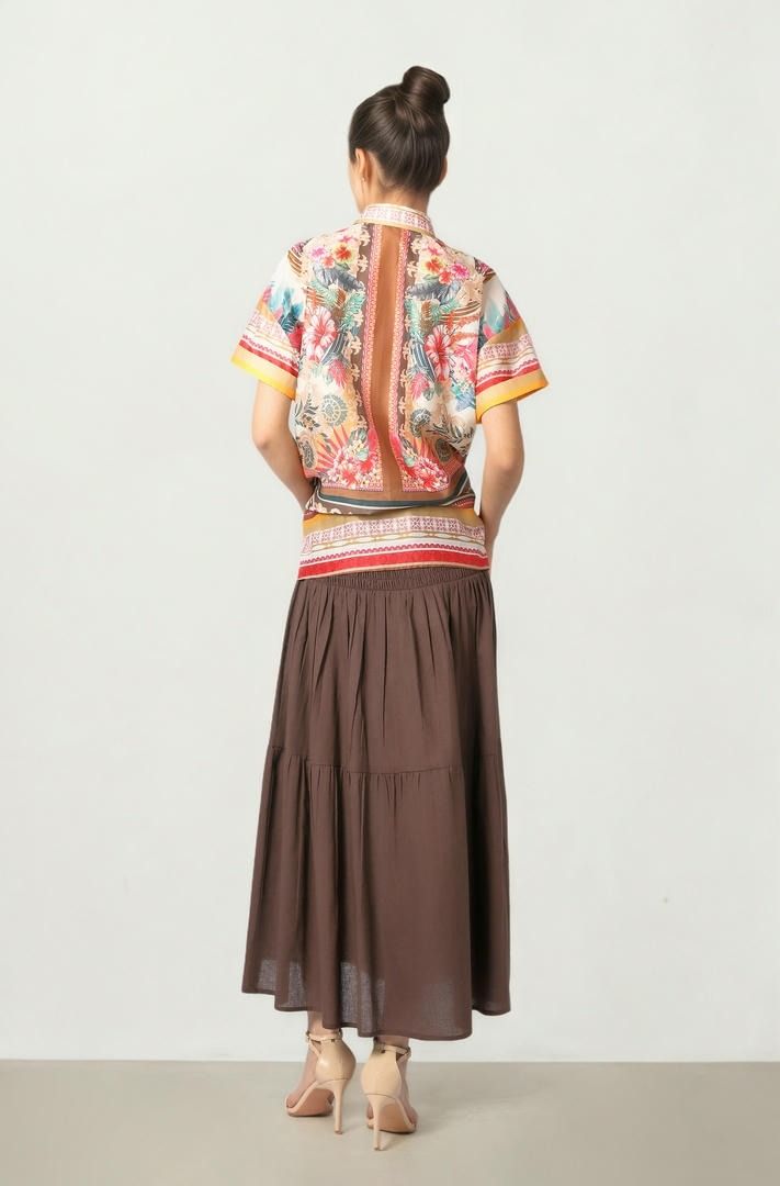 Printed Viscose Shirt