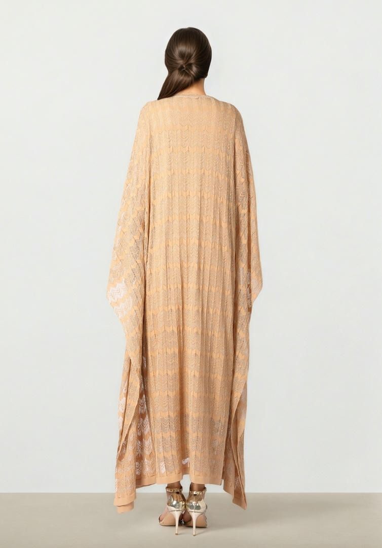 Golden Knit Kaftan