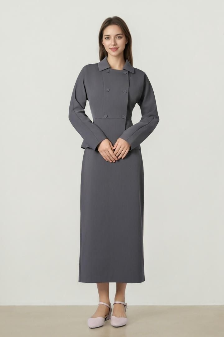 Structured Peplum Jacket