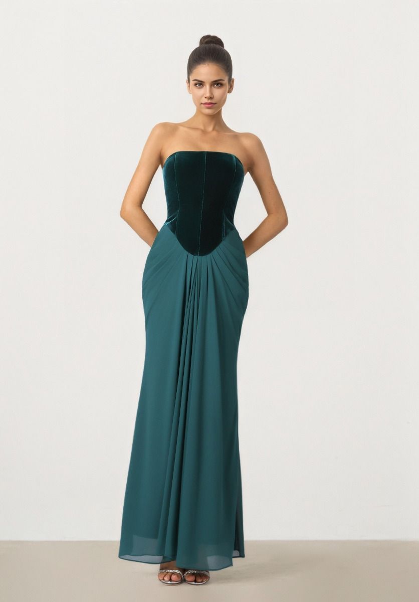 Teal Maxi Dress