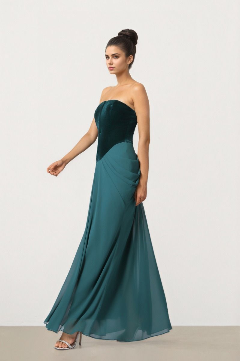 Teal Maxi Dress