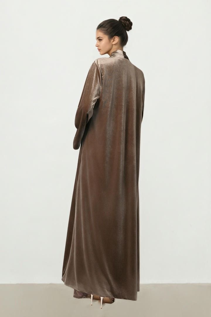 Velvet Abaya Jacket
