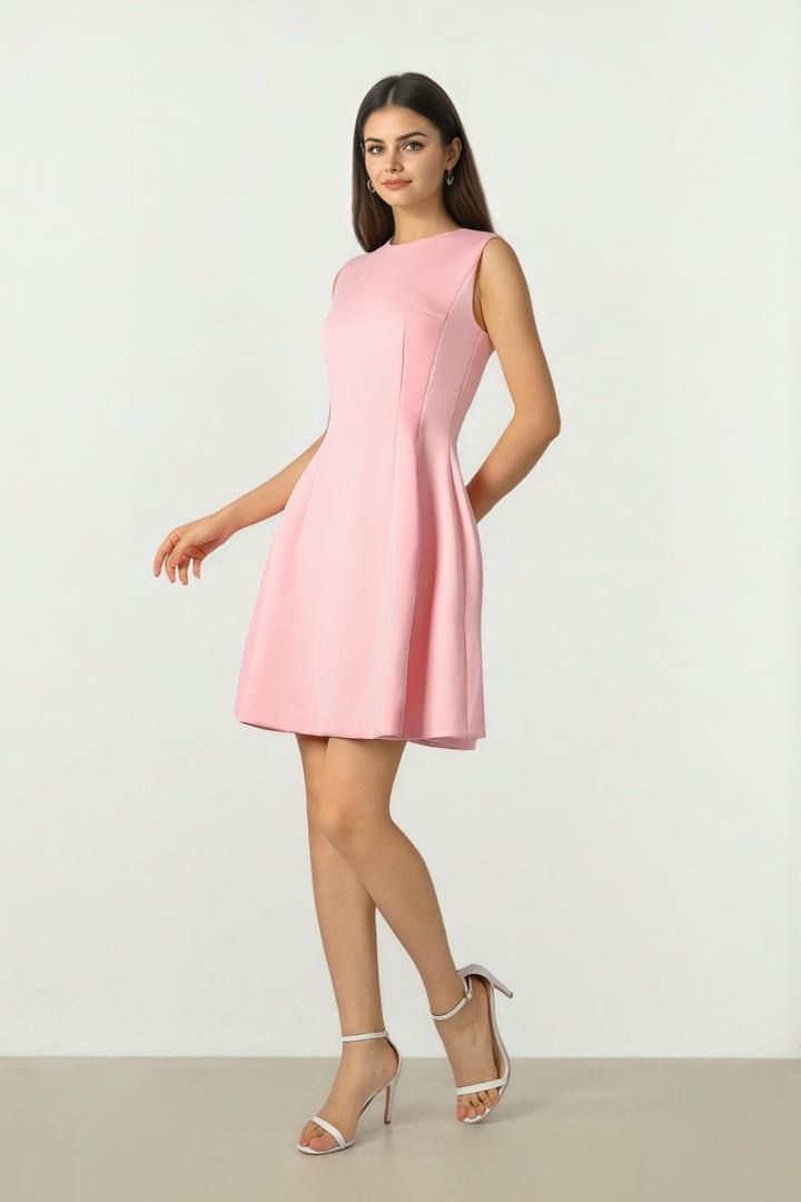 Structured Neoprene Dress