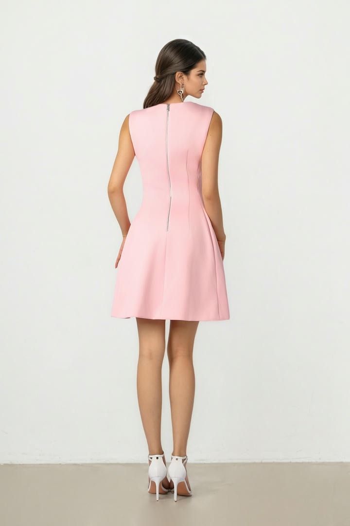 Structured Neoprene Dress