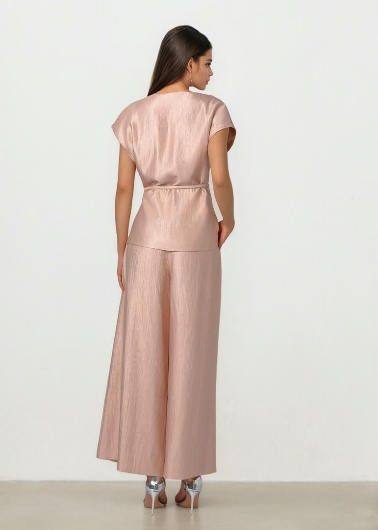 Crossover Taffeta Top