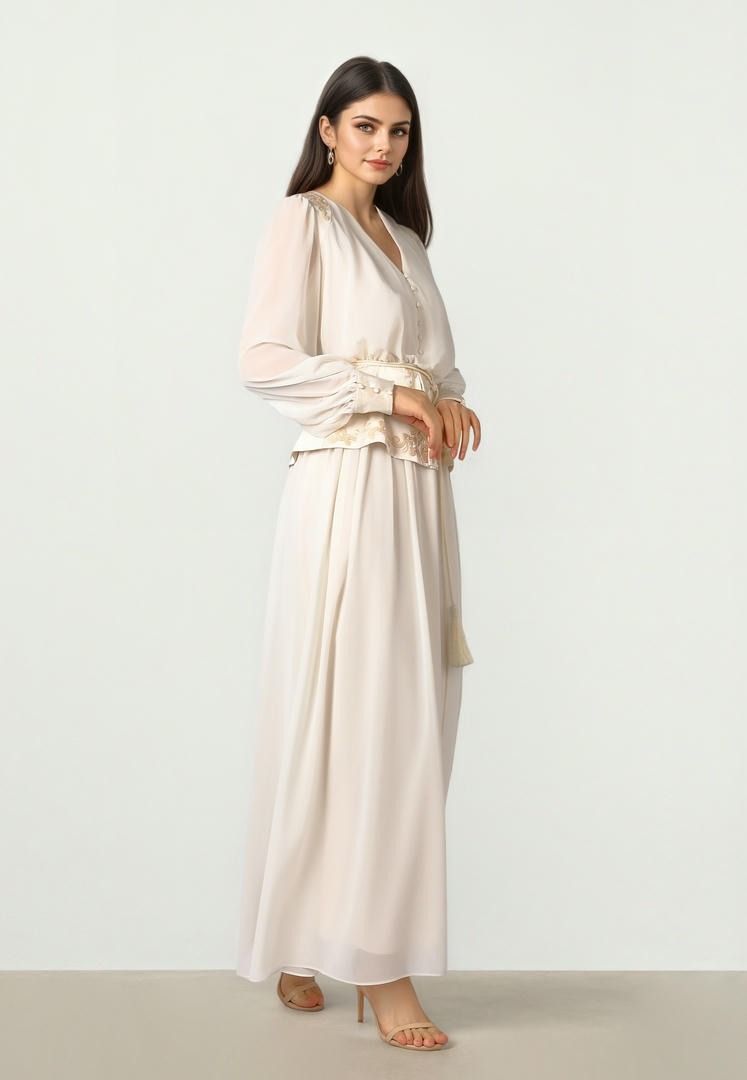 Flowing Chiffon Dress