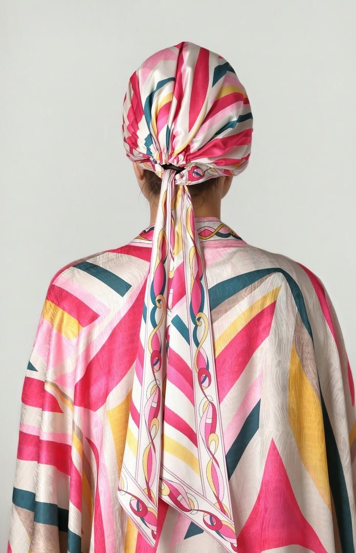 Printed Crepe Bandana