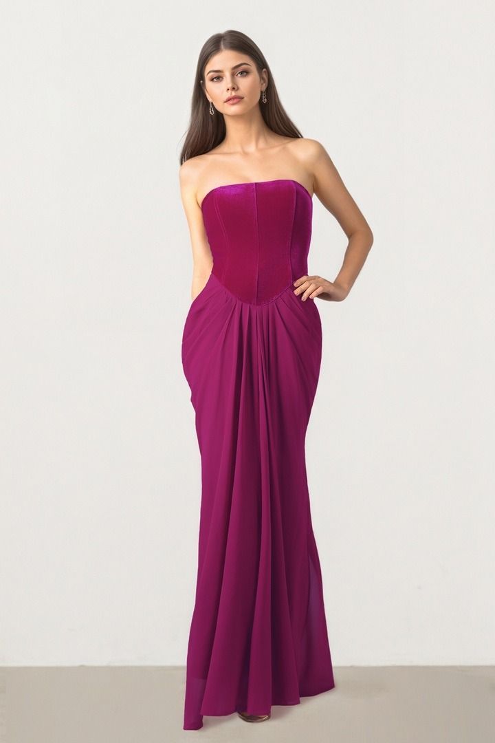 Fuchsia Maxi Dress
