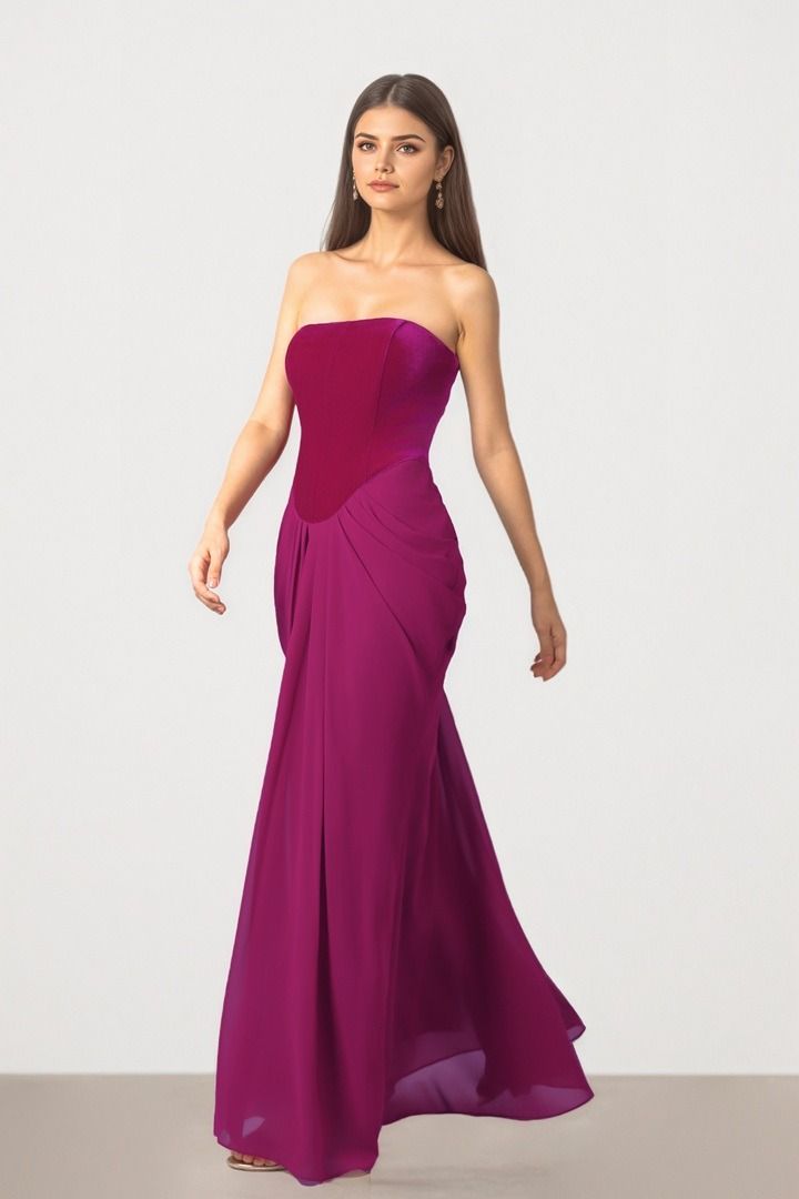 Fuchsia Maxi Dress