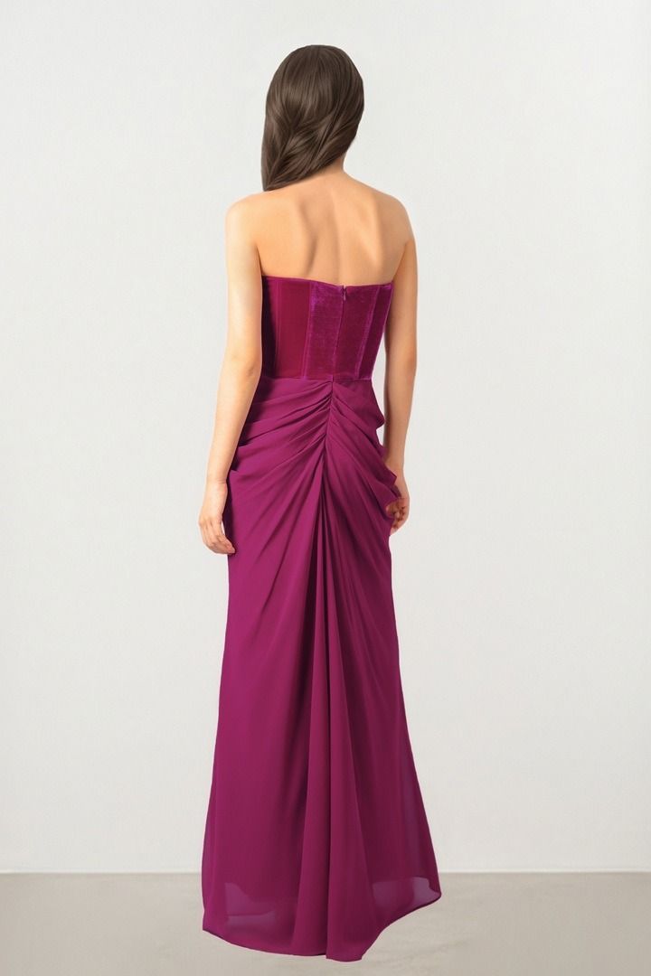 Fuchsia Maxi Dress