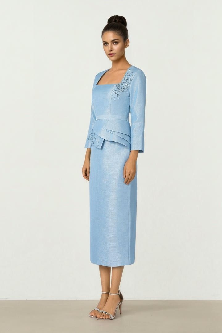 Brocade Pencil Skirt