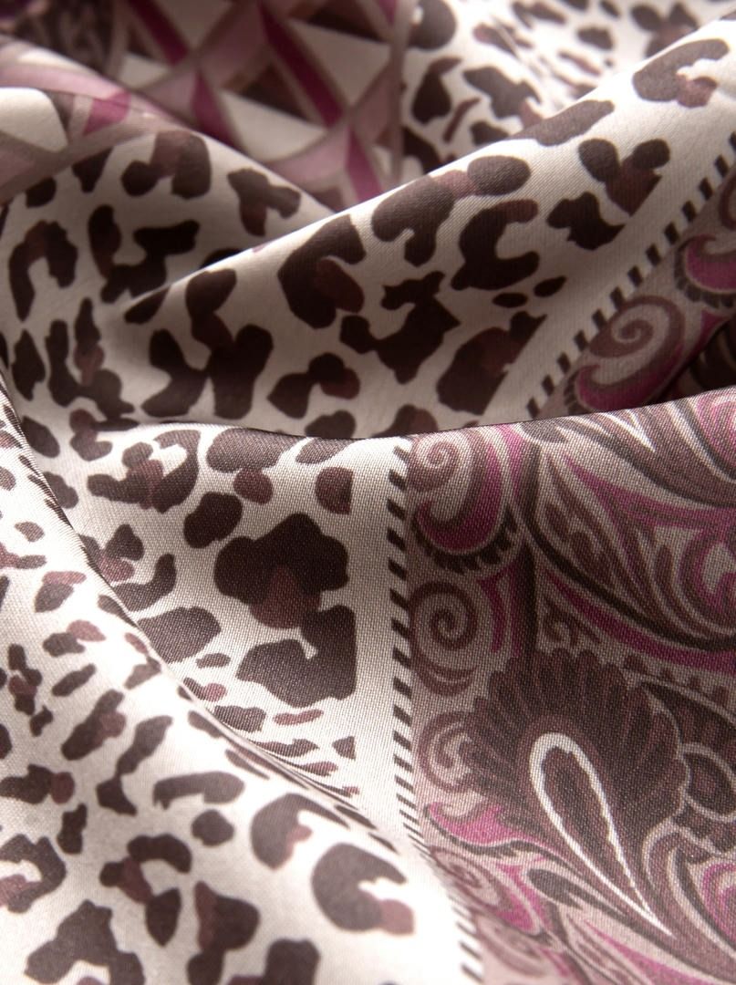 Purple Satin Kaftan