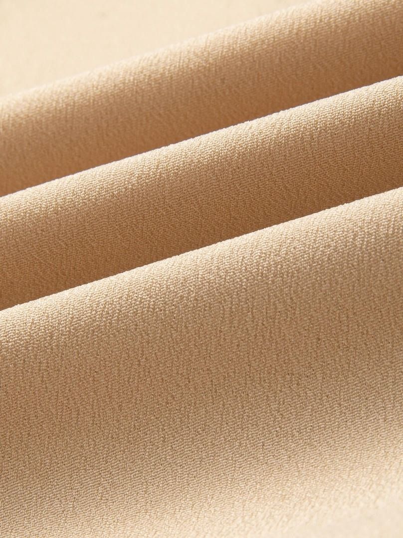Beige Smocked Skirt