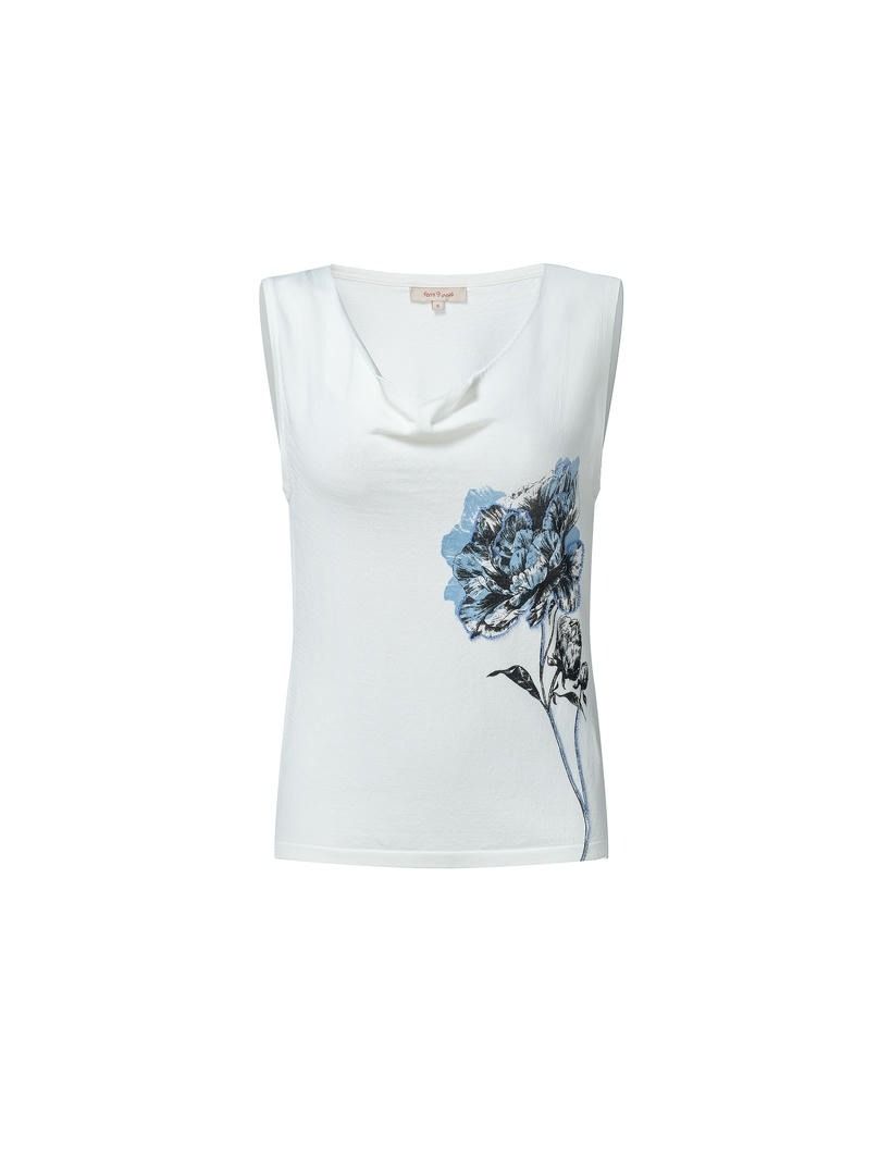 drape effect knit top