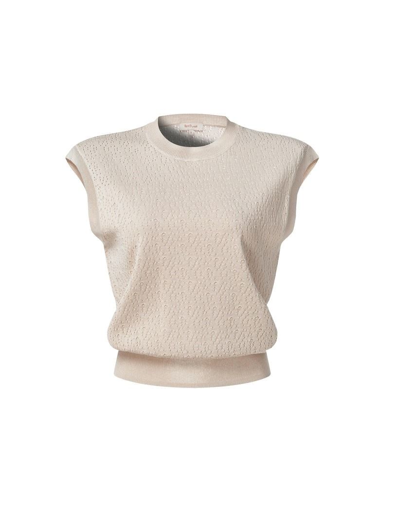 Cutout Knit Top