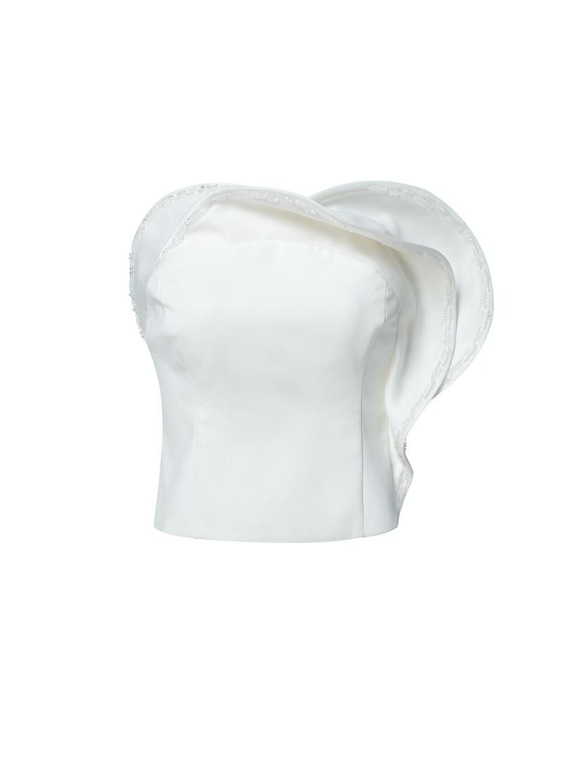 statement neckline top