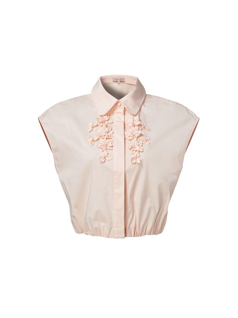 Floral classic shirt top