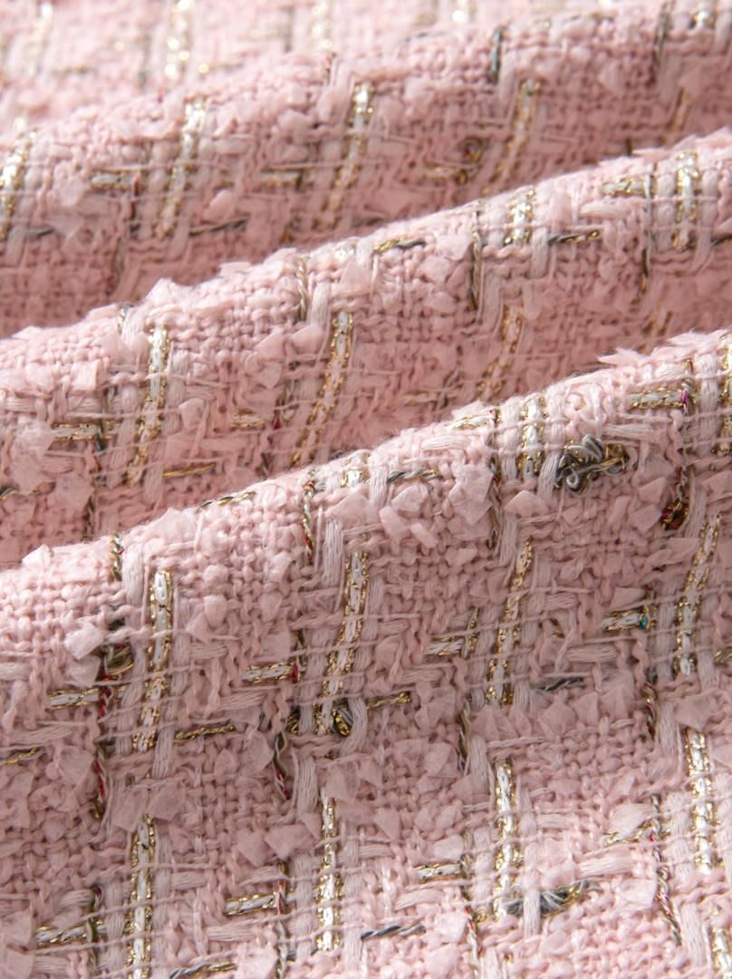 TWEED MIDI DRESS