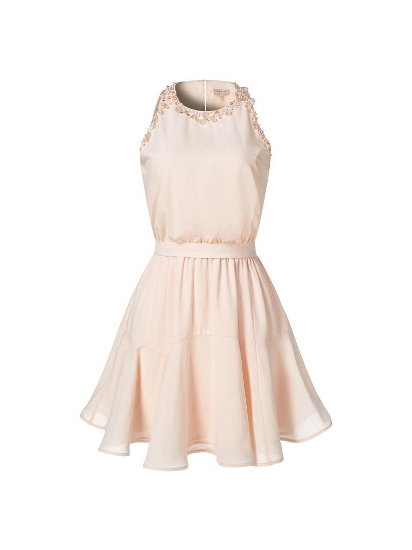 chiffon mini dress