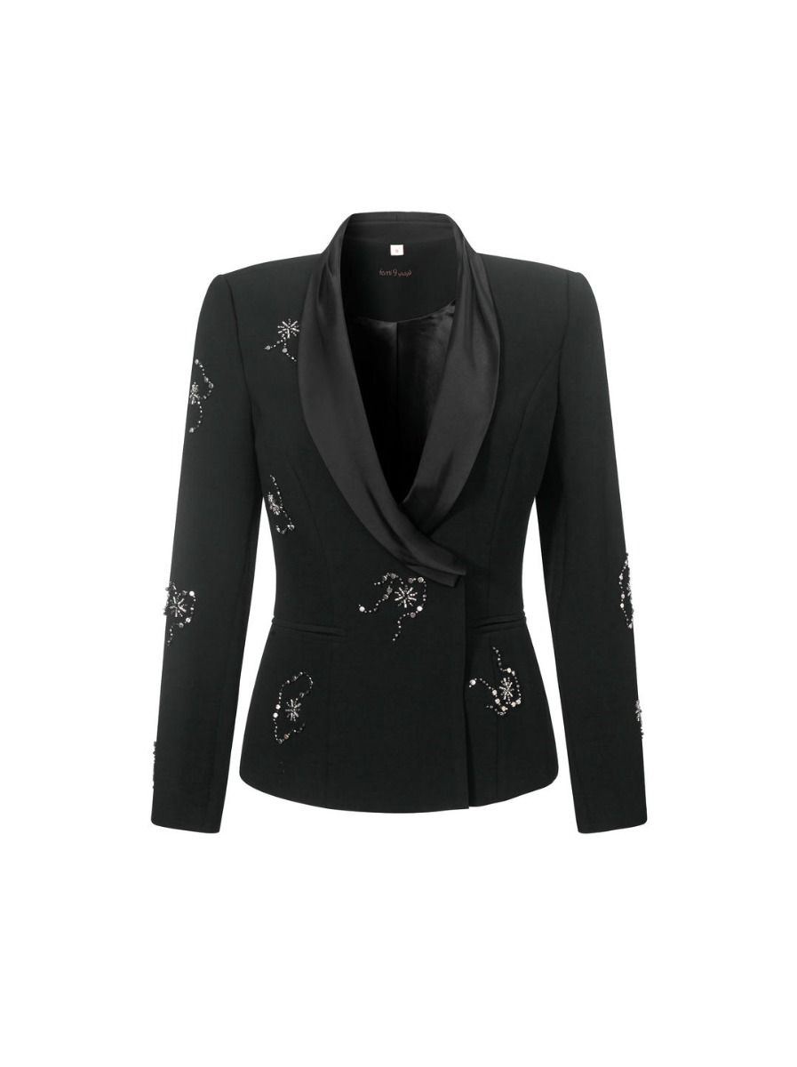 Sequin embellishments Jacket