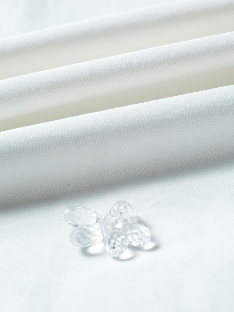 Beads embellishment A-line skirt