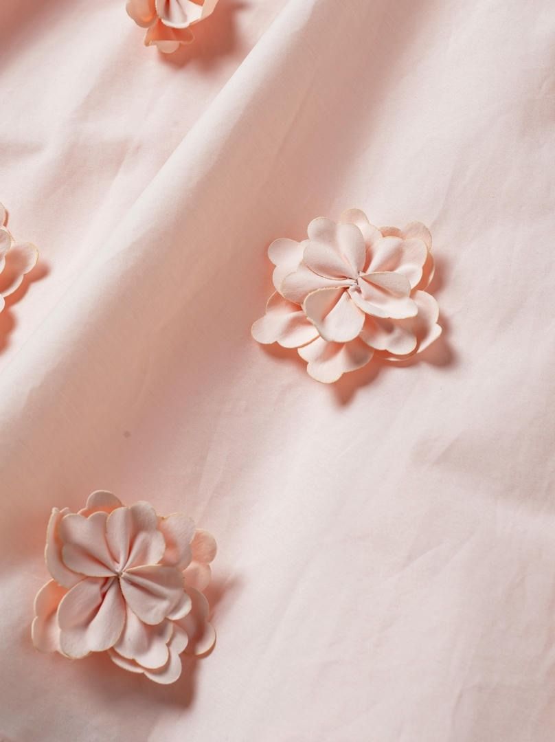 Floral classic cotton skirt