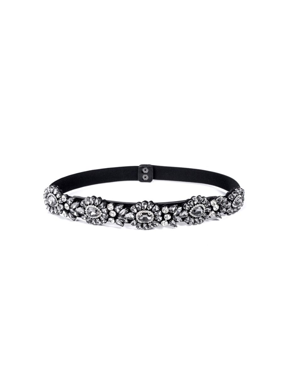 Crystal embellishment belt