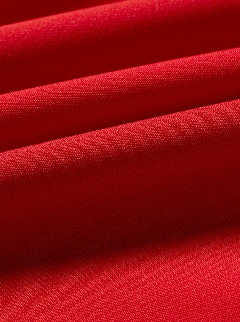 Red Single Shoulder Dress