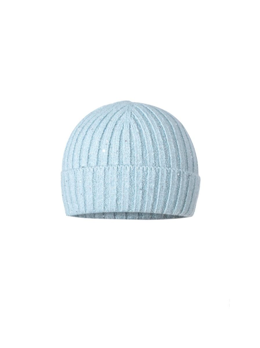 sequins knit beanie
