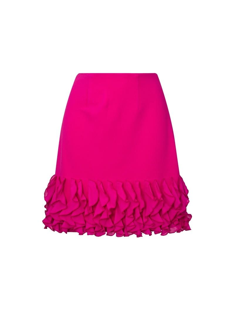 High Waist Ruffle Skirt