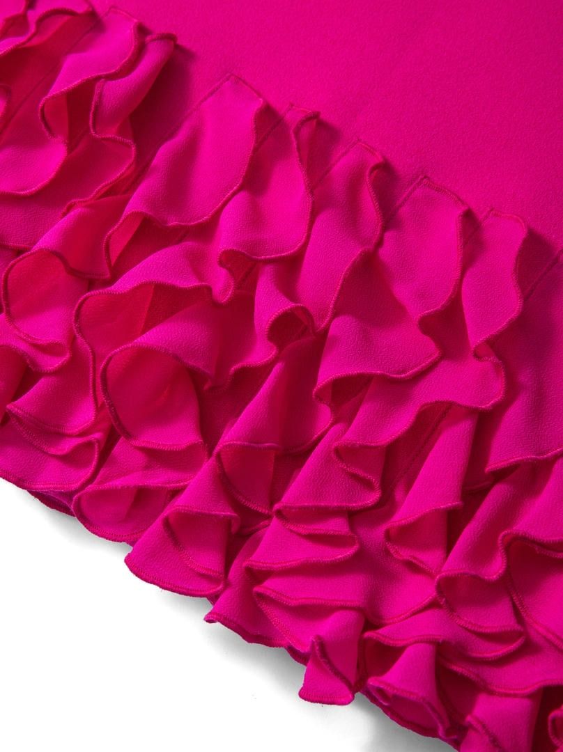High Waist Ruffle Skirt
