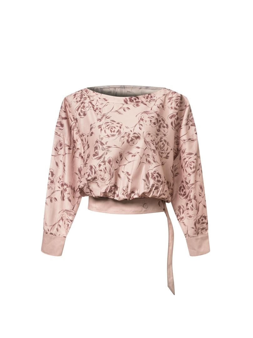 Rose Mist Bloom Top
