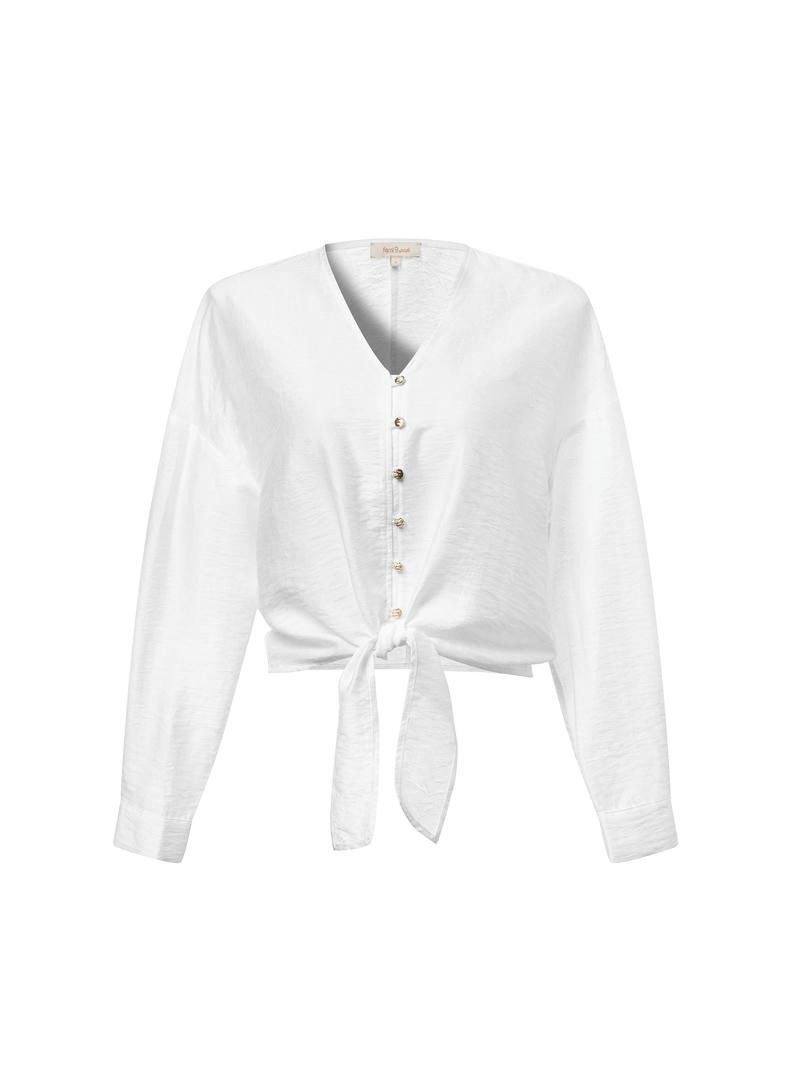 Shirt with knot details