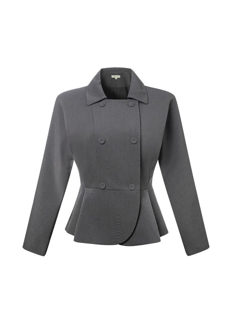 Structured Peplum Jacket