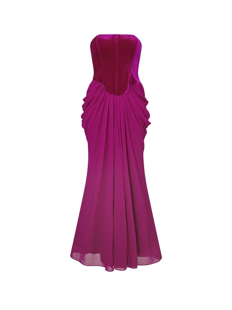 Fuchsia Maxi Dress