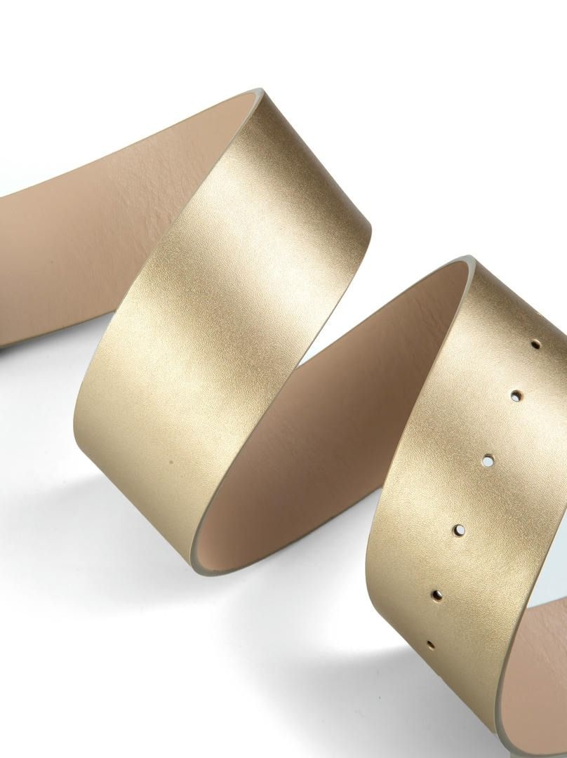 PU belt with buckle