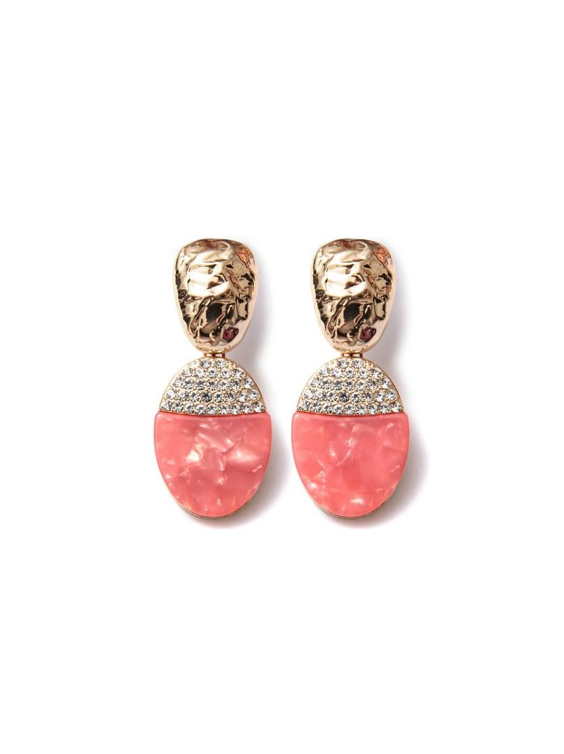 Dual Tone Earrings