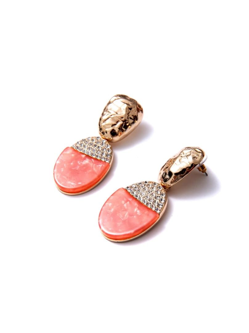 Dual Tone Earrings