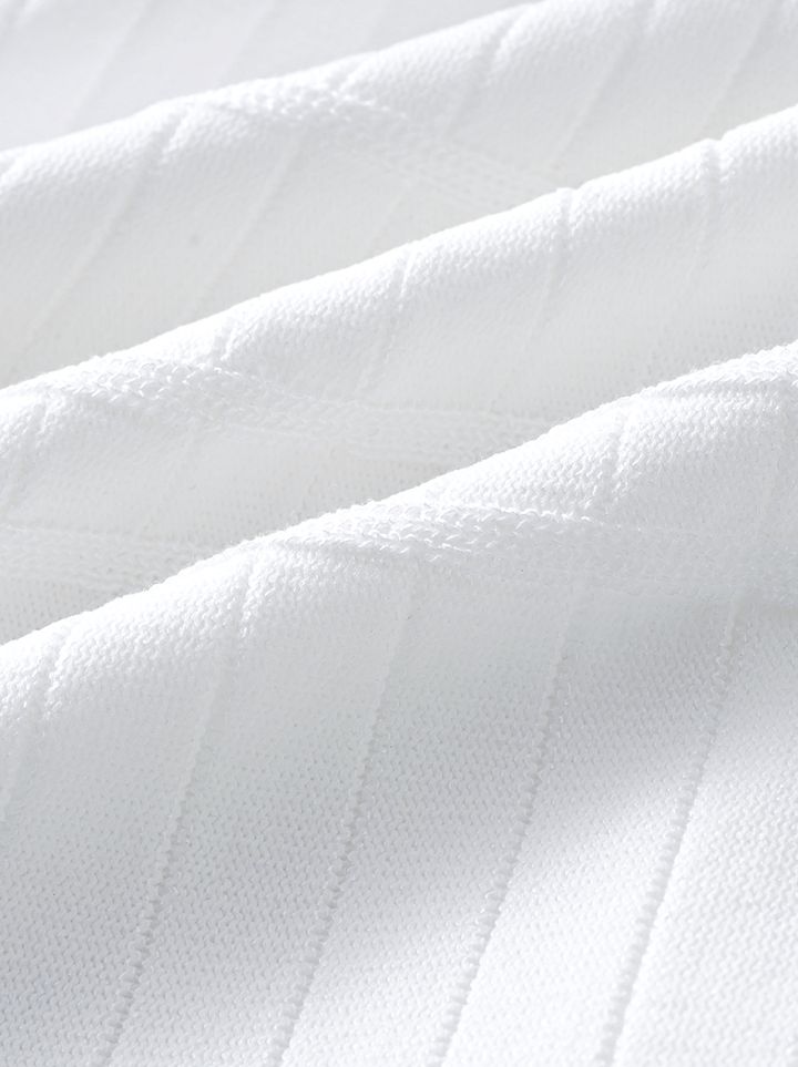 Pleated Knitted Skirt