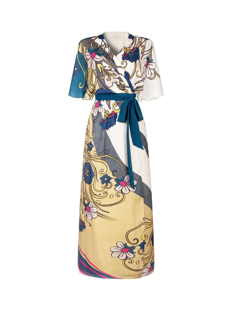 Printed Jacquard Dress